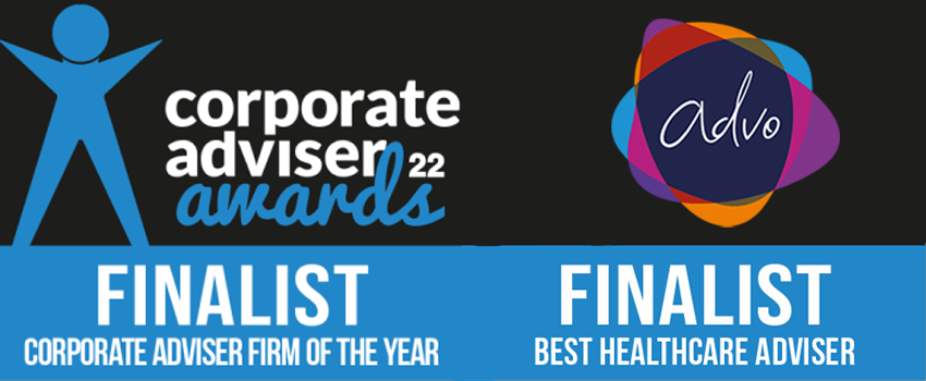 advo are finalists in the 2022 Corporate Adviser Awards!