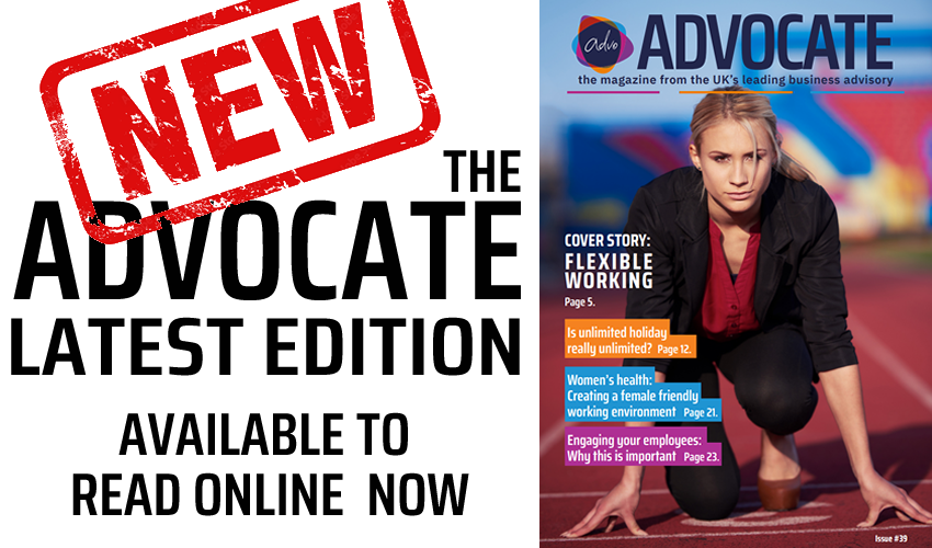 advo’s latest edition of ADVOCATE is out now.